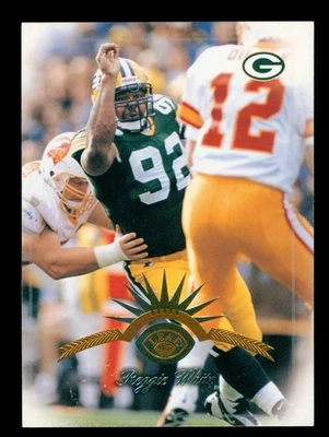 1997 Leaf #60 Reggie White - Image 1 of 2