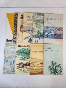 Natl Park Service Lot of 9 Books ~ Custer's Battlefied, Bandelier, Fort Laramie+ - Picture 1 of 4