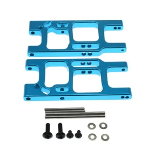 2pcs Rear Suspension Arm Blue For RC Hobby Car 1-14 Wltoys 144001 Upgrade Parts - Picture 1 of 3