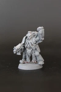 Warhammer 40K Space Marine Space Wolves Long Fang Sergeant  Vintage Metal - Picture 1 of 1