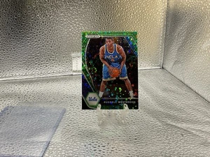 2021 Panini Prizm Draft Picks Russell Westbrook Green Disco Prizm #4/5 - Picture 1 of 5