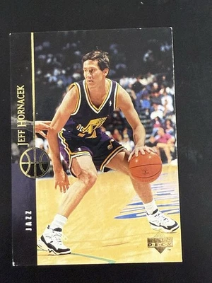 1994-95 Upper Deck - Jeff Hornacek #296 Utah Jazz - Iowa St - Image 1 of 2