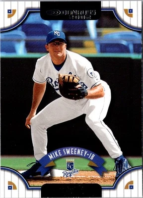 2002 Donruss Mike Sweeney #102 Kansas City Royals Baseball Card - Image 1 of 2