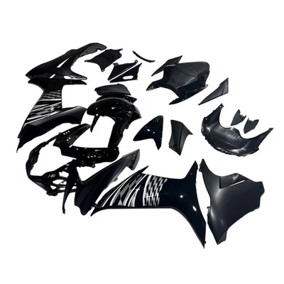 ABS Silver Black Fairing For Suzuki GSXR600 GSXR750 2011 - 2025 K11 Bodywork Set - Image 1 of 4