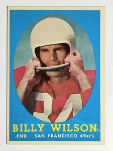 1958 Topps #95 Billy Wilson (VGEX) - Imagen 1 de 2