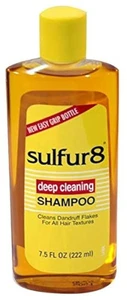 Sulfur-8 Deep Cleasing Shampoo Medicinal Liquid Form Gentle Daily Use New Kit - Picture 1 of 3