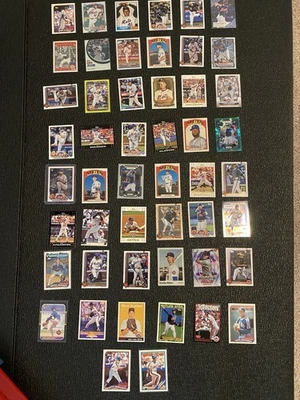 50 Card New York Mets Team Lot MLB Baseball Cards Bulk Stars Rookies Inserts - Image 1 of 4