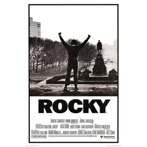Global Prints Rocky Movie Poster – Classic Boxing Film Wall Art, Vintage Sylvest - Picture 1 of 6