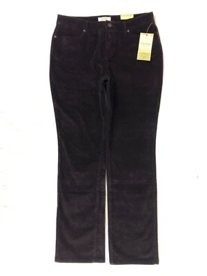 $36 Sonoma Womens Brown Original Fit Corduroy Pants Size 12 NWT - Image 1 of 4