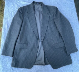 Chaqueta Blazer Towncraft Hombre Lana Rayas - Hombre | Color: Gris | Talla: 44R - Imagen 1 de 14