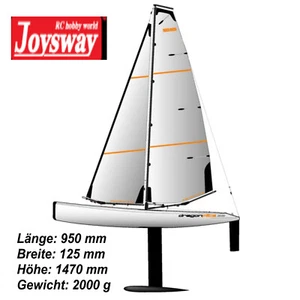 Joysway Sailboat Ship Dragon Flite 95 Length 950 mm New & Sealed JW8811V2ARTR - Picture 1 of 4