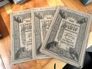 1909 The Bible + it's Story Taught 1 Thousand Picture Lessons Francis Niglutsch - Bild 1 von 10