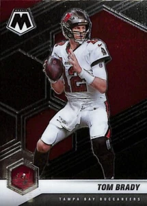 2021 Panini Mosaic Silver Prizm #186 Tom Brady Tampa Bay Buccaneers - Picture 1 of 2
