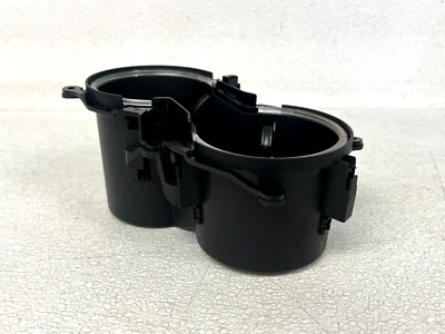 ⭐2015-2018 AUDI Q3 FRONT CENTER CONSOLE DUAL CUP HOLDER BLACK ASSY OEM LOT2607 — 第 1/4 张图片