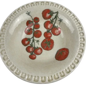 Williams Sonoma Pasta Bowl 9.5” Red Tomatoes  Italy - Picture 1 of 7