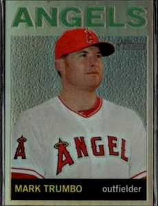 2013 Topps Heritage #HC65 Mark Trumbo Chrome Refractors #/564 - Picture 1 of 2