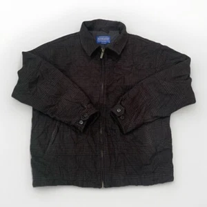 MENS PENDLETON THINSULATE 3M TWEED PLAID HEAVY WOOL JACKET COAT SIZE XL - Picture 1 of 9
