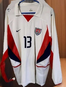 USA SOCCER USMNT 2002-2003 ORIGINAL PLAYER JERSEY NO#13 JONES Size XL - Picture 1 of 15