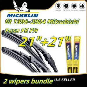 Wipers 2-Pack Premium - fit 1996-2004 Mitsubishi Fuso FE FH Series - 19210x2 - Picture 1 of 11