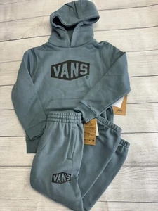 Vans Sweat-Suit Kids Youth Boys 5T New Hex Logo Hoodie Sweatpants Athleisure Set - Picture 1 of 5