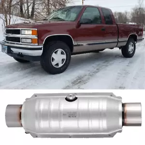 2.5" Inlet/Outlet Catalytic Converter EPA Approved For Chevy Chevrolet K1500 - Bild 1 von 13