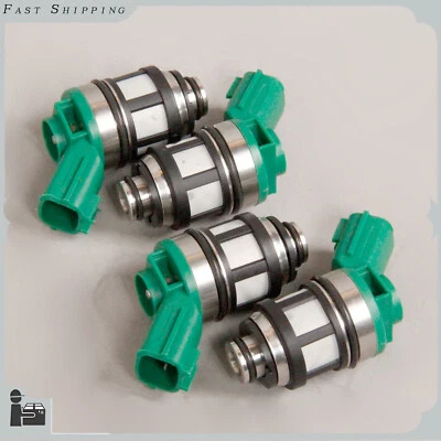 4PCS Inyectores de Combustible Para Nissan FRONTIER 2.4L 1998 1999 2000 2001 2002 2003 2004 Foto 1 de 4