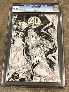 Marvel Age of Ultron 10 1:100 Quesada Boceto Cubierta CGC 9.8 1ª Angela MCU? GotG? - Imagen 1 de 3