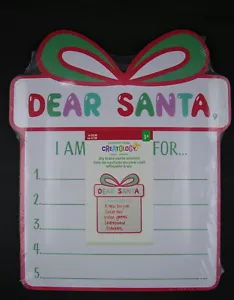 Creatolology Christmas Cancellazione a Secco Babbo Natale Wishlist "Caro Babbo Natale" Nuovo con scatola - Foto 1 di 4