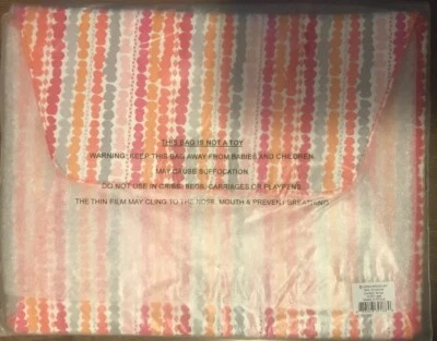 New Vera Bradley Tech Envelope in Confetti Stripes New Unopened 10” X 8” Rare - Image 1 of 2