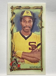 DAVE WINFIELD - 2023 Allen & Ginter MINI #312  PADRES - SHORT PRINT - Picture 1 of 2