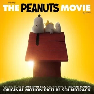 The Peanuts Movie Barnes & Noble exclusive limited 2 LP yellow & black SEALED ! - Imagen 1 de 3