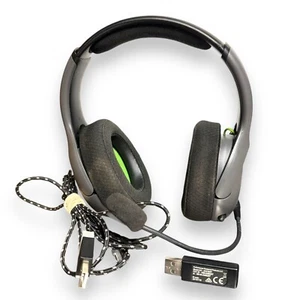 Xbox PDP LVL40 Wired Stereo Gaming Headset W/ USB Dongle Adapter Wireless Use - Picture 1 of 11