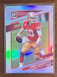 2021 Donruss Optic Football Silver Prizm Jimmy Garoppolo #19285 - Picture 1 of 1