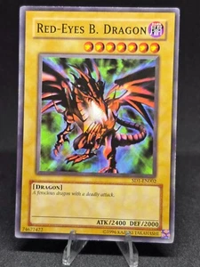 YuGiOh! Red Eyes B. Dragon SDJ-EN002 Joey Common NM - Picture 1 of 2