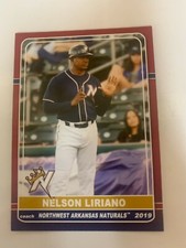 Nelson Liriano  2019 Northwest Arkansas Naturals Team Card