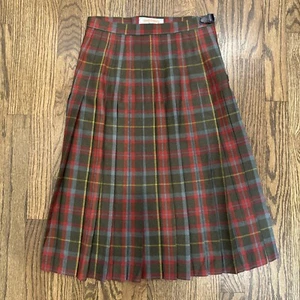 James Pringle Weavers wool plaid KILT leather buckles Size XXS waist 24” See Pic - Picture 1 of 10