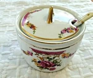 CUCHARA TAPA TARRO comida 3 piezas mermelada condimento etc marcado Baviera Alt Franken  - Imagen 1 de 10