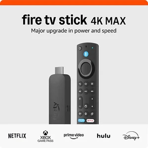 Dispositivo de transmisión Amazon Fire TV Stick 4K Max (modelo más reciente) compatible con Wi-Fi 6E, f - Imagen 1 de 12