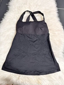 Lululemon Black Tank Top Size 4 - Picture 1 of 7