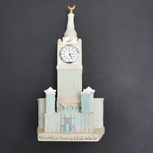 Amazing Resin Memorial Travel Souvenir For Mecca Clock Tower Saudi Arabia - Picture 1 of 8