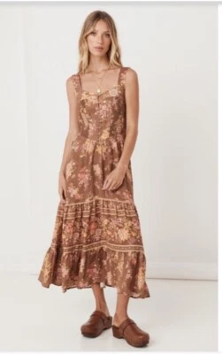 Vestido de lino Spell & the Gypsy Collective Meadowland talla XS EXCELENTE Foto 1 de 4