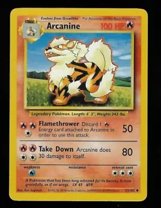 Pokémon Unlimited 23 Arcanine 1999 - Imagen 1 de 2