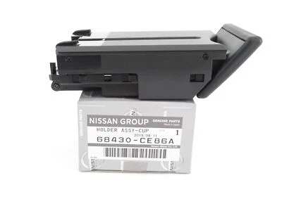 Portavasos delantero extraíble genuino OEM Nissan 68430-CE86A 2003-2005 350Z Foto 1 de 4