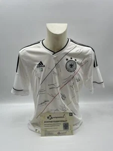 Deutschland Trikot EM 2012 Teamsigniert DFB Fußball Autogramm COA Adidas L - Bild 1 von 6