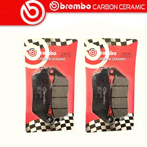 Pastillas Freno Brembo Carbono Ceramic Delanteros para Honda CB 650F 649 2014> - Imagen 1 de 4