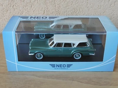 Plymouth Valiant Station Wagon 1960 1/43 NEO Scale Models modellino in resina - Immagine 1 di 4