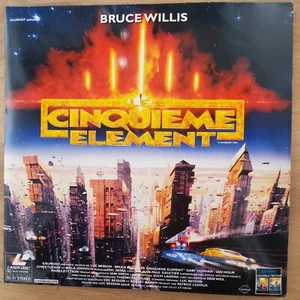 DOUBLE LASERDISC LE CINQUIEME ELEMENT PAL VFr BESSON BRUCE WILLIS MUSIQUE SERRA - Photo 1/4