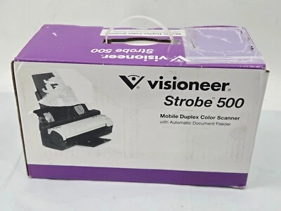 Visioneer Strobe 500 Mobile Duplex Color Scanner - Image 1 of 4