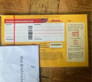 DHL Paketmarken 10 kg Deutschland BRD 10 Stk. - Bild 1 von 1
