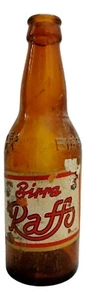 Raffo Beer Bottle Taranto 1930s - First Version 1/3 - Vintage - Picture 1 of 3